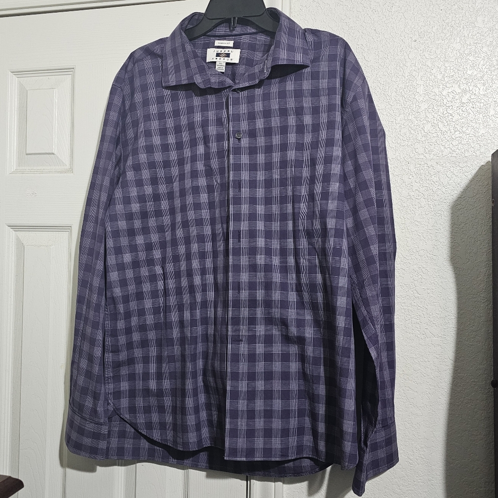 ❣️SALE❣️ Joseph Abboud Casual Longsleeve Purple Dress Shirt | XL Modern Fit